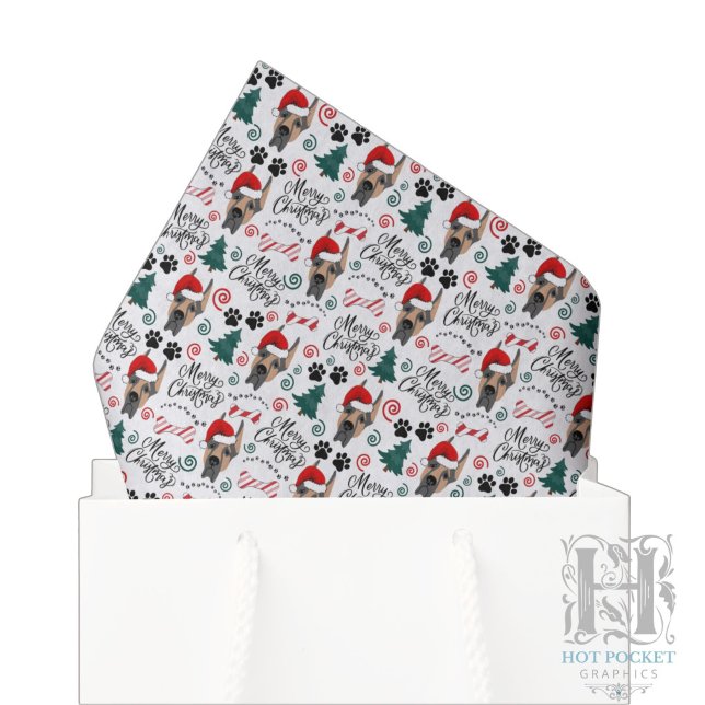 Great Dane Christmas Tissue Paper (Creator Uploaded)