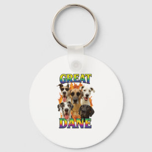 Great Dane Copy Key Ring