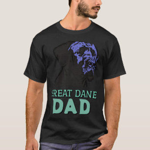 Great Dane Dad Cute Dog Great Dane T-Shirt