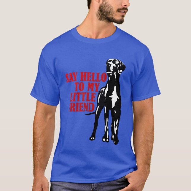 Great Dane Dad Gift  T-Shirt (Front)