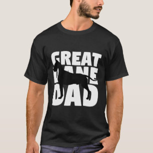 Great Dane Dad Hoodie Dog Father Great Dane Gift T-Shirt
