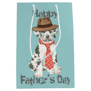 Great Dane Dad Medium Gift Bag