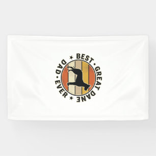 Great Dane Dad Vintage Sunset Dog Lover Shirt_1 Banner