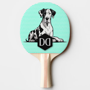 Great Dane DD Identity Ping Pong Paddle