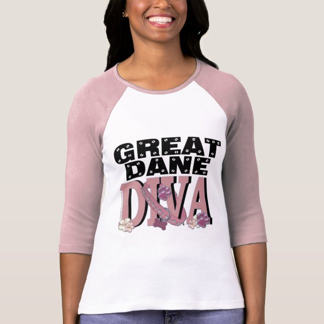 Great Dane DIVA T-Shirt (Front)