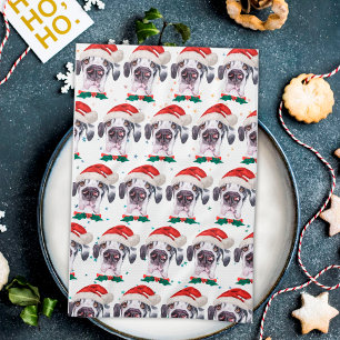 Great Dane Dog Breed Christmas Stars Tea Towel