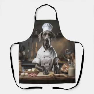 Great Dane Dog Chef Apron