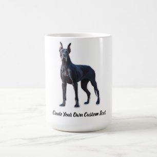 Great Dane Dog Create Your Own Custom Text Coffee Mug