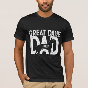 Great Dane Dog Dad Puppy Dad T-Shirt