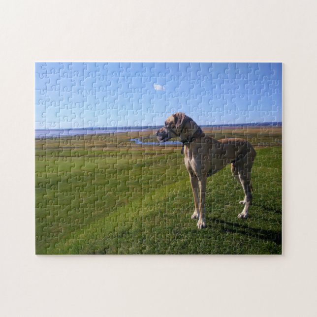 Great Dane dog Jigsaw Puzzle (Horizontal)