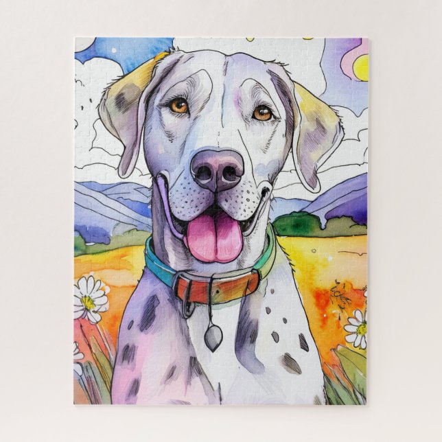 Great Dane Dog Jigsaw Puzzle (Vertical)