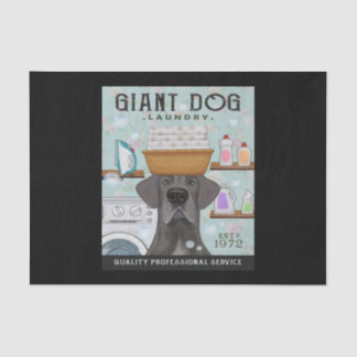 Great Dane Dog Laundry Company Tissue Paper