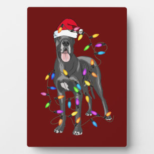 Great Dane Dog Light Decor Christmas Dog Lovers Plaque
