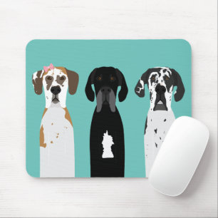Great Dane Dog Mouse Pad