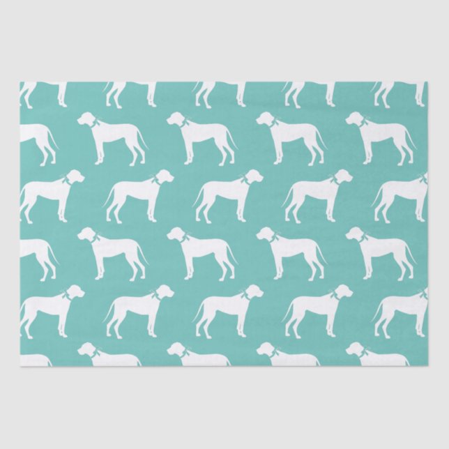 Great Dane Dog Puppy Tissue Paper (Front)