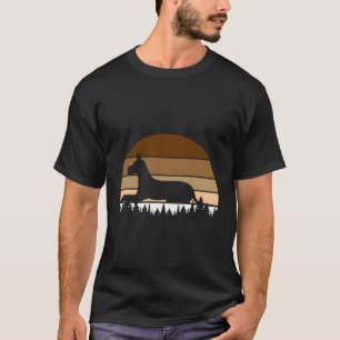 Great Dane Dog Retro Vintage Owner Cute Women Men T-Shirt