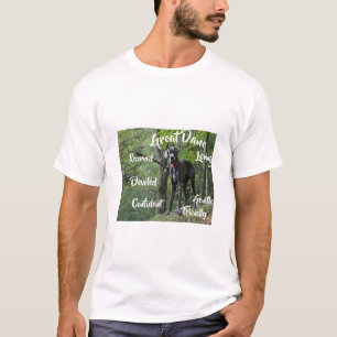 Great Dane Dog Traits T-Shirt