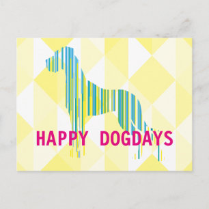 Great Dane Dogdays Postcard