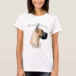 Great Dane (fawn) Dad 2 T-Shirt