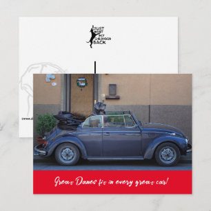 Great Dane fits Postcard