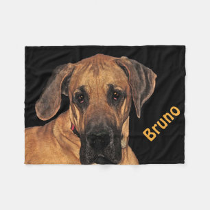 Great Dane Fleece Blanket