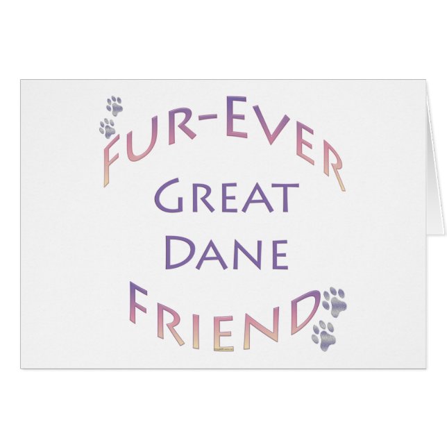 Great Dane Furever (Front Horizontal)
