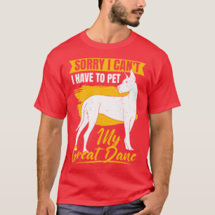 Great Dane German Mastiff Dog Lover Gift T-Shirt