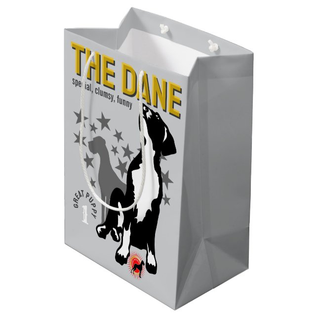 Great Dane Gift Bag (Back Angled)