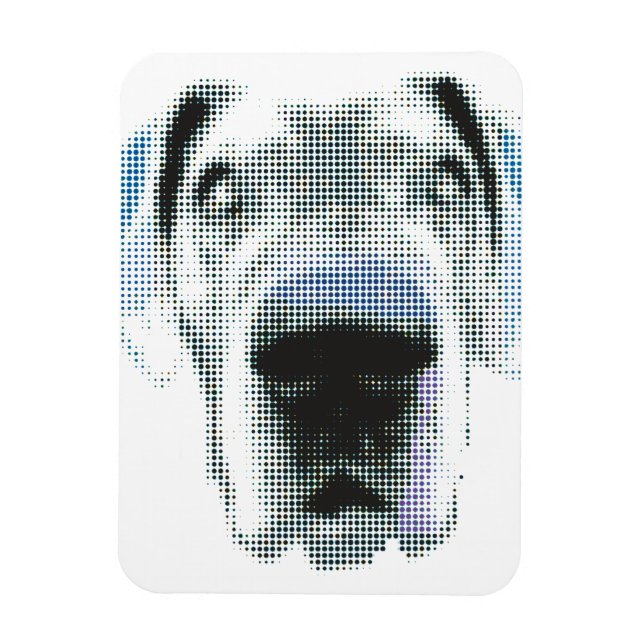 Great Dane Graphics Magnet (Vertical)