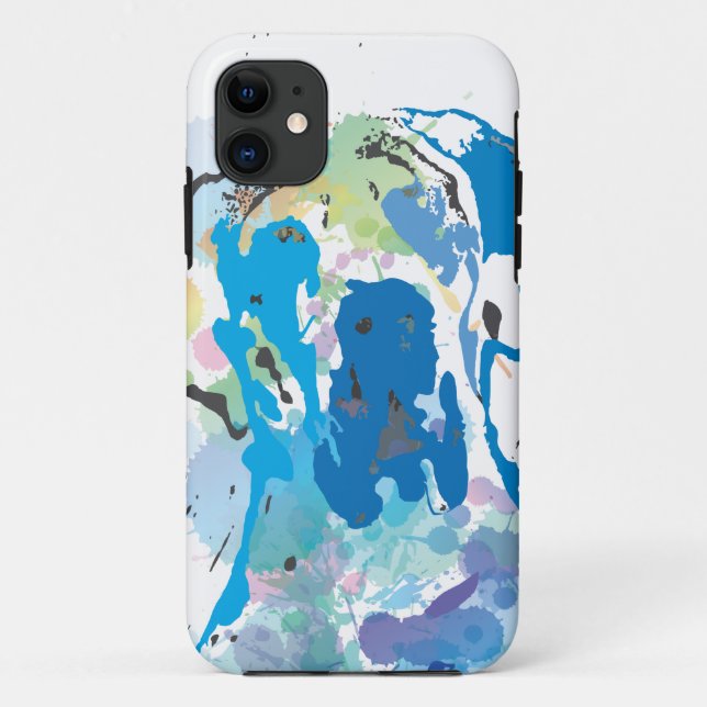 Great Dane Graphics modern minimal Case-Mate iPhone Case (Back)