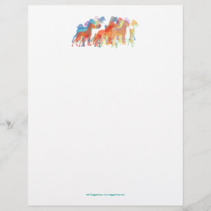 Great Dane group Letterhead Design