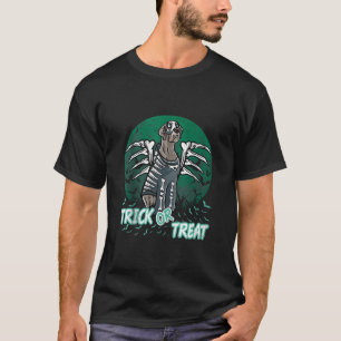 Great Dane Happy Halloween Costume Skeleton Tank T