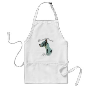 Great Dane (harlequin) Mum 2 Standard Apron