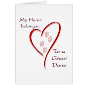 Great Dane Heart Belongs