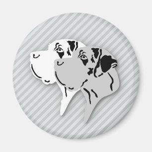 Great Dane Illustration Magnet
