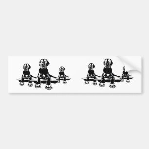 Great Dane Images Bumper Sticker