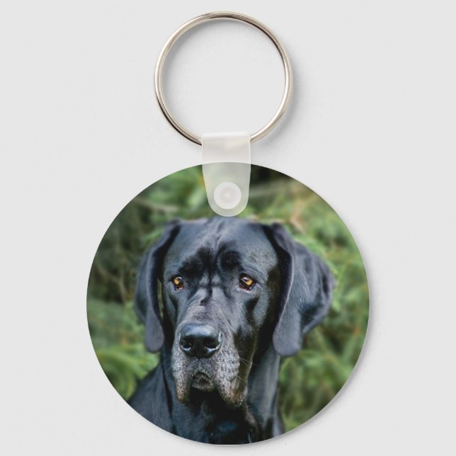 Great Dane  keychain (Front)