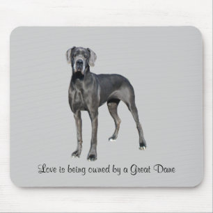 Great Dane King of Dogs Mousepad