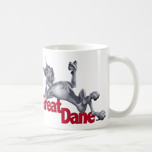 Great Dane Laid Back Blue Coffee Mug