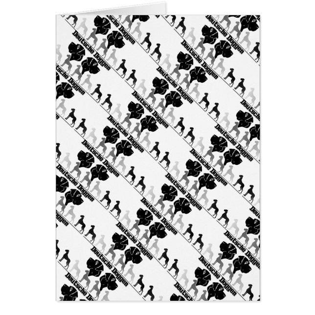 Great Dane Logo Black Gray (Front)