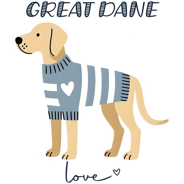 Great Dane Love T-Shirt (Creator Uploaded)