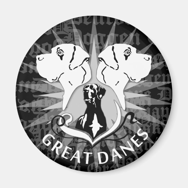 Great Dane Magnet (Front)