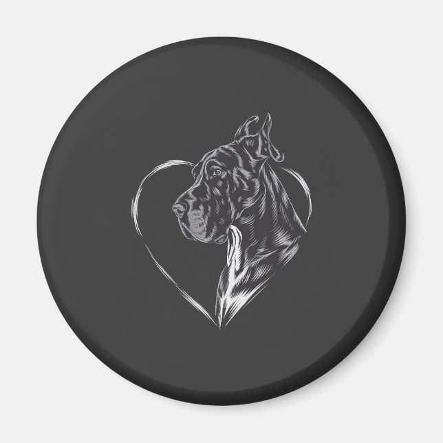 Great Dane  Magnet (Front)