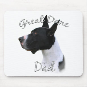 Great Dane (mantle) Dad 2 Mouse Pad