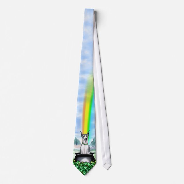 Great Dane Mantle Pot O Gold Tie (Front)
