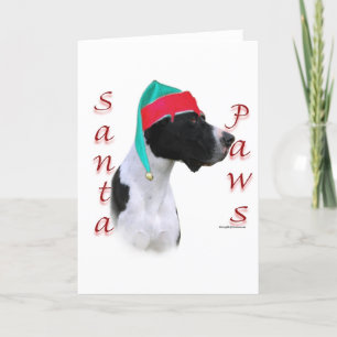 Great Dane (mantle) Santa Paws Holiday Card