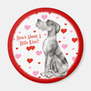 Great Dane Merle UC Kiss Magnet