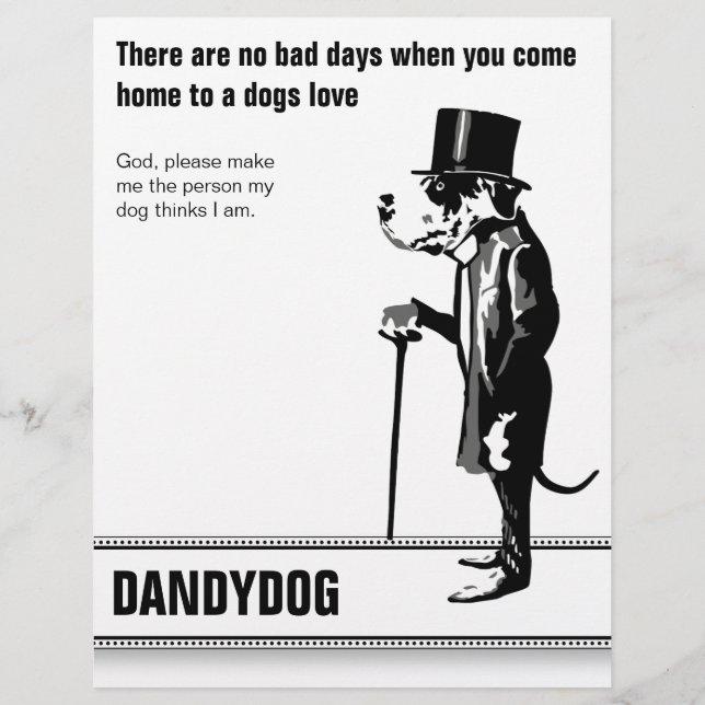 Great Dane Mister Alf Flyer (Back)