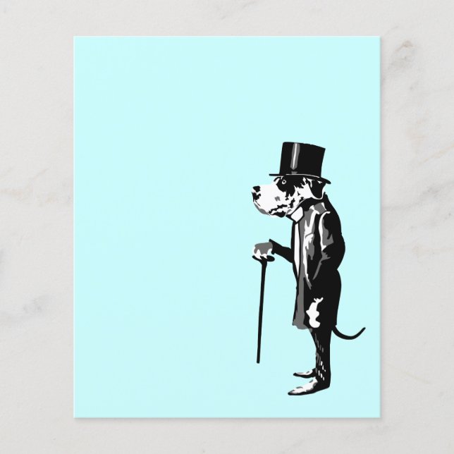 Great Dane Mister Alf Notes Flyer  (Front)