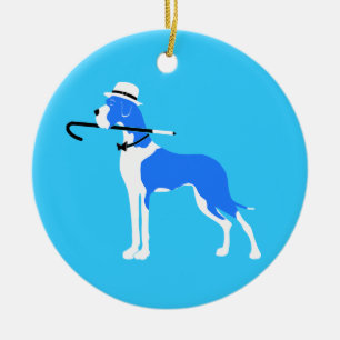 Great Dane Mister Ceramic Ornament